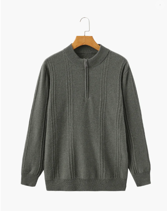 The Cashmere Whisper Zip